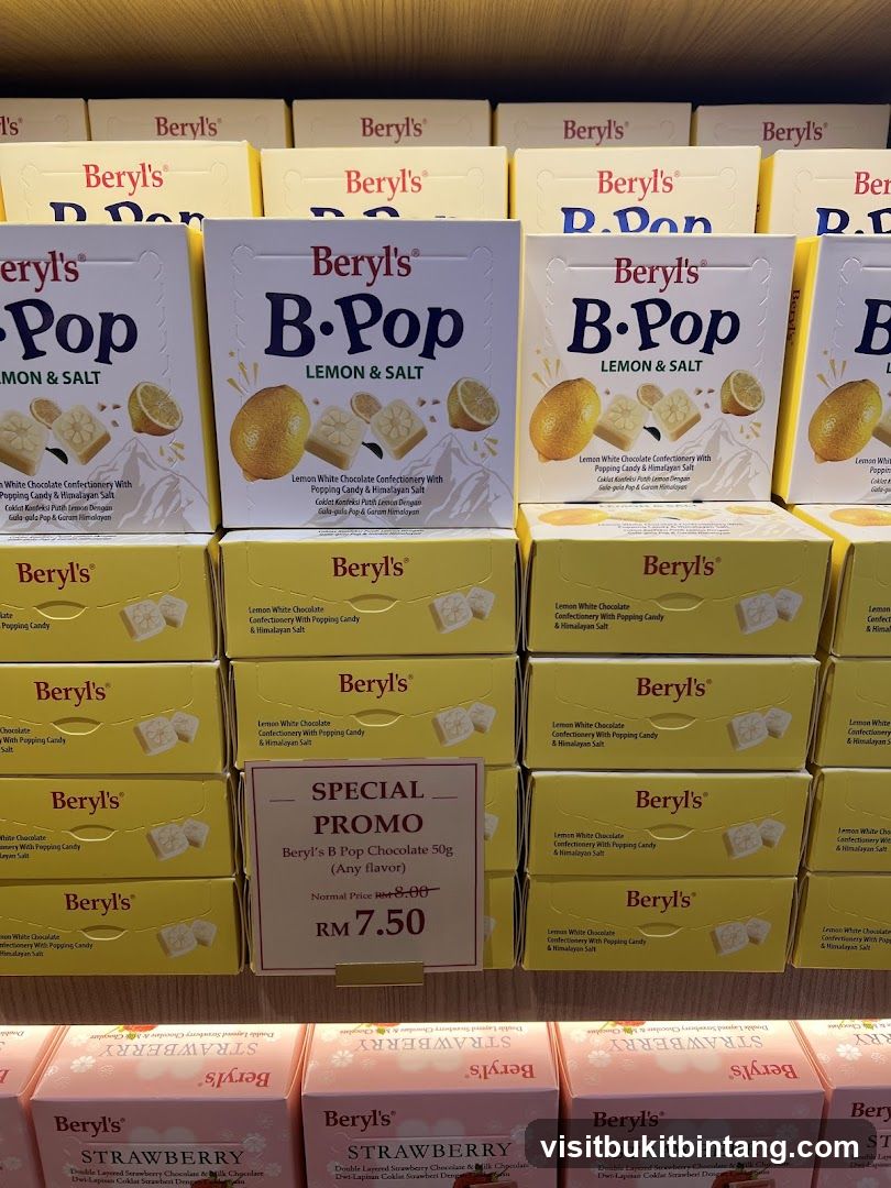 Beryl's B-Pop Chocolate Promotion