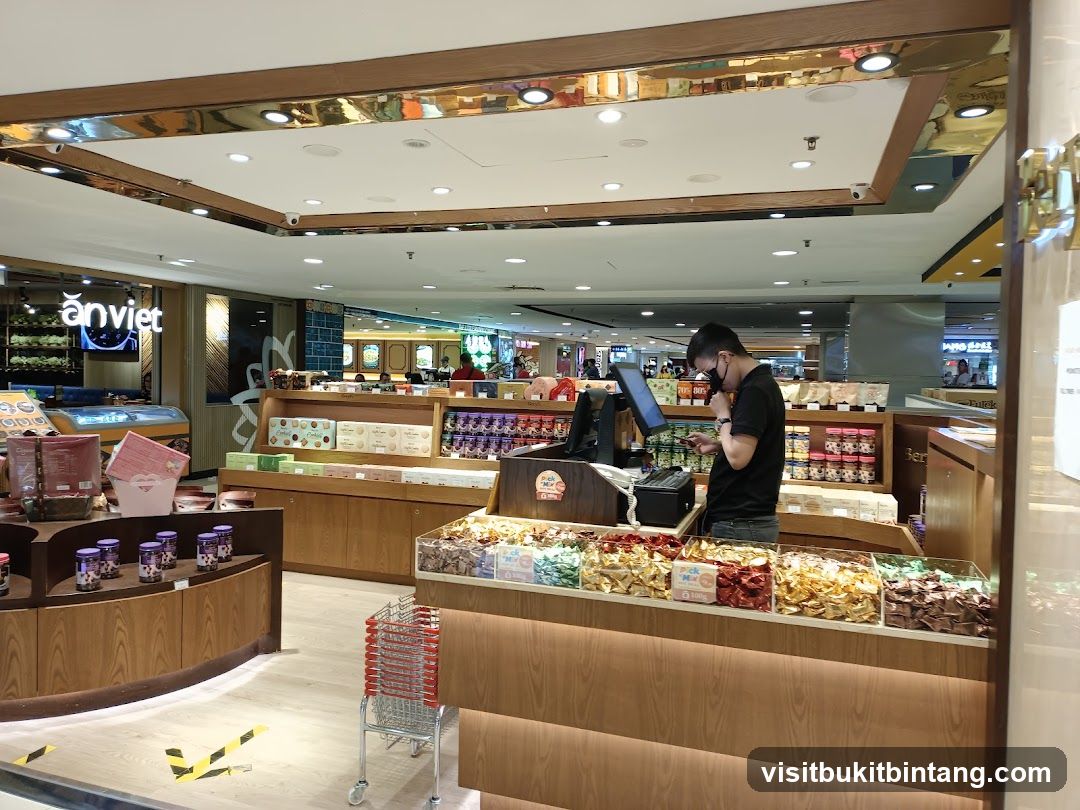 Confectionery store interior