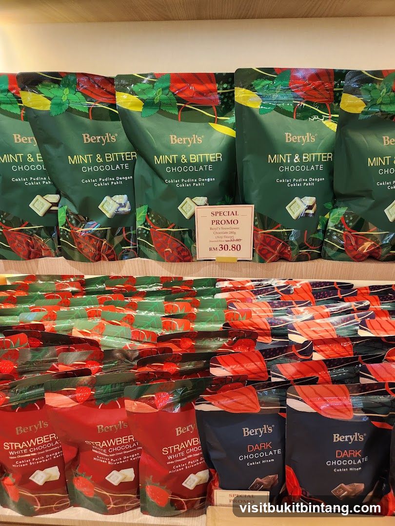 Beryl's Chocolates on Display
