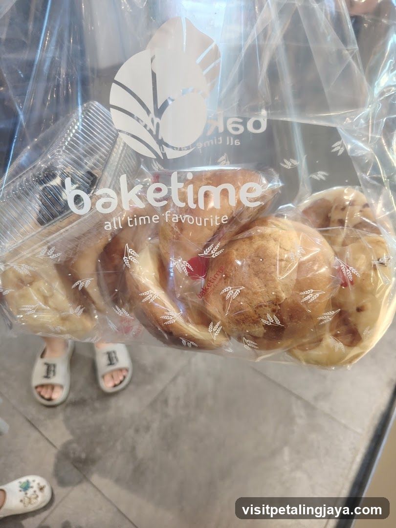 Baked Goods in Plastic Bag