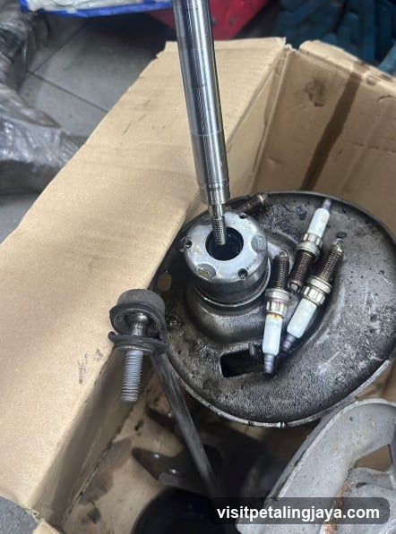 Car Engine Parts in Box