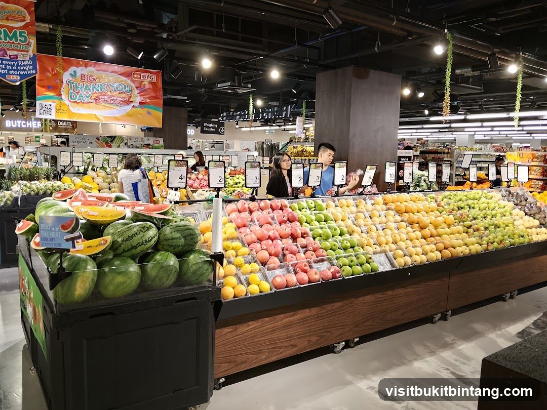 Supermarket Produce Section