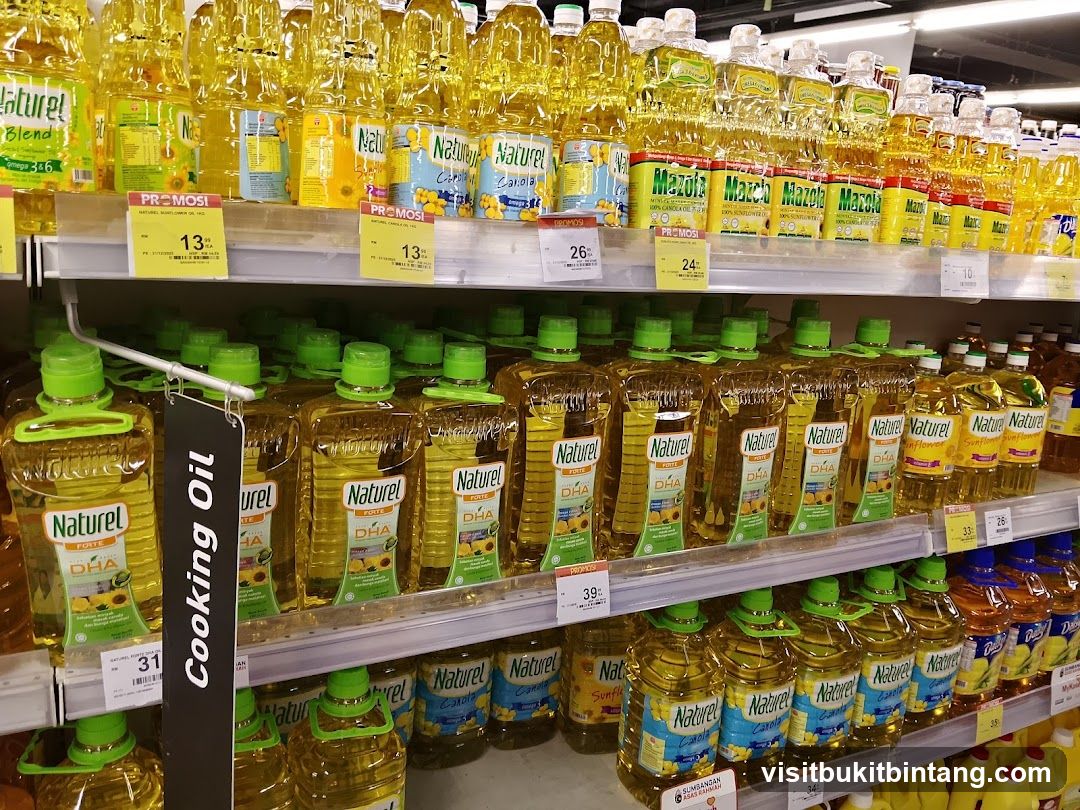 Cooking Oil Display