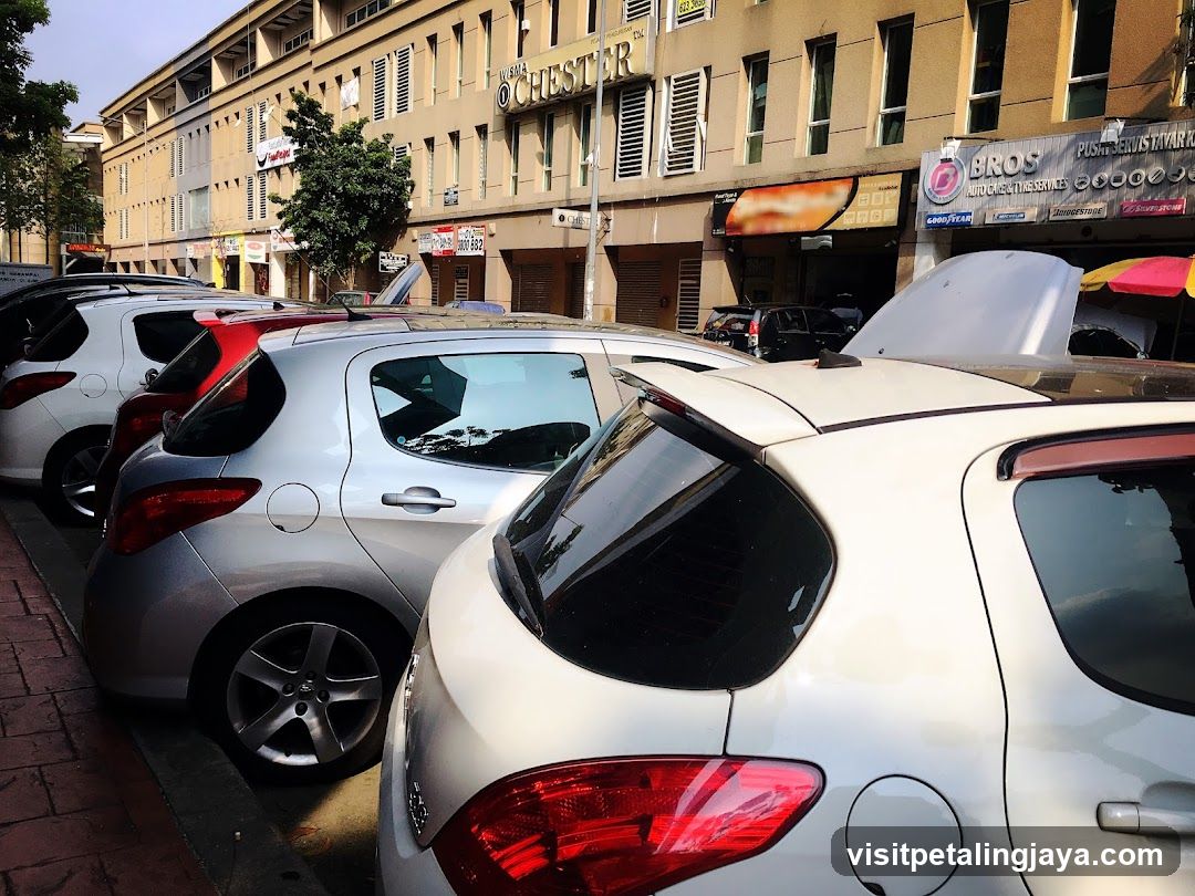 Street Parking Scene