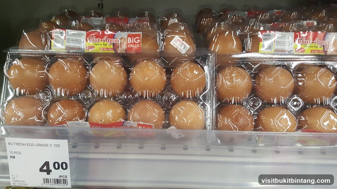 Eggs on Display
