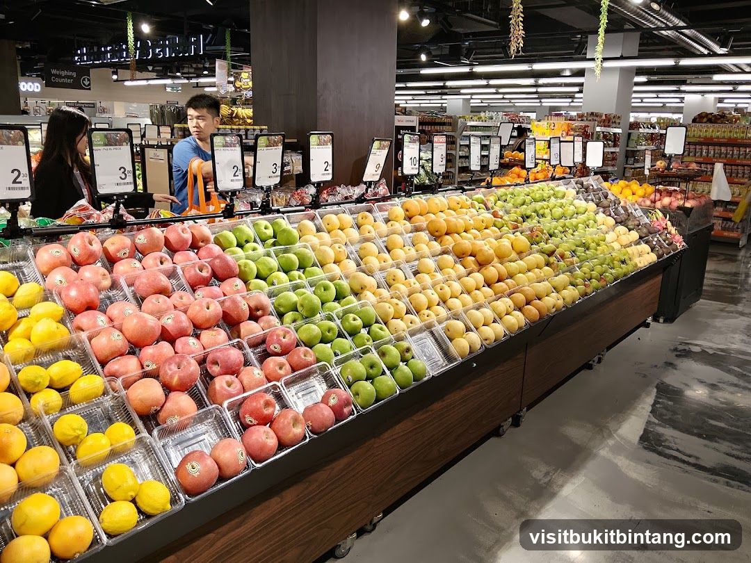 Supermarket Produce Aisle