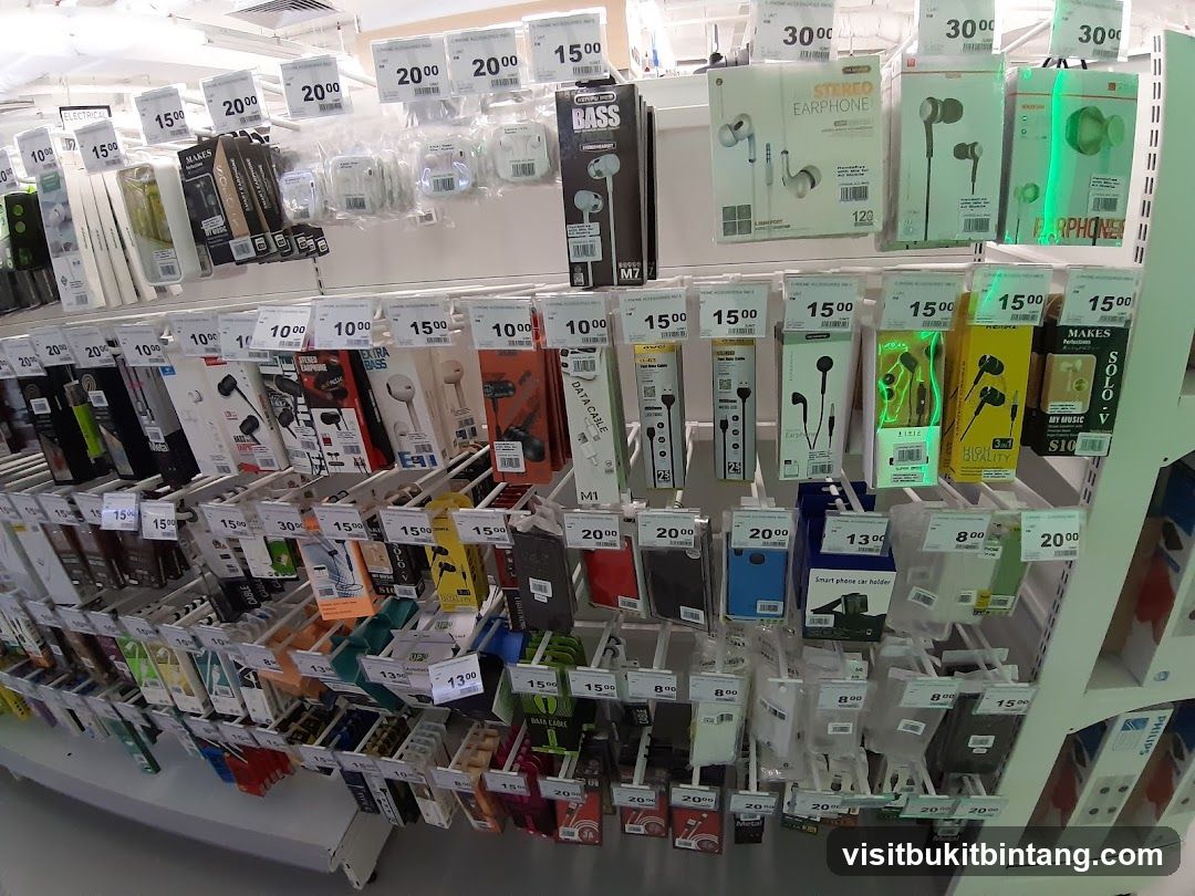 Electronics Accessories Display