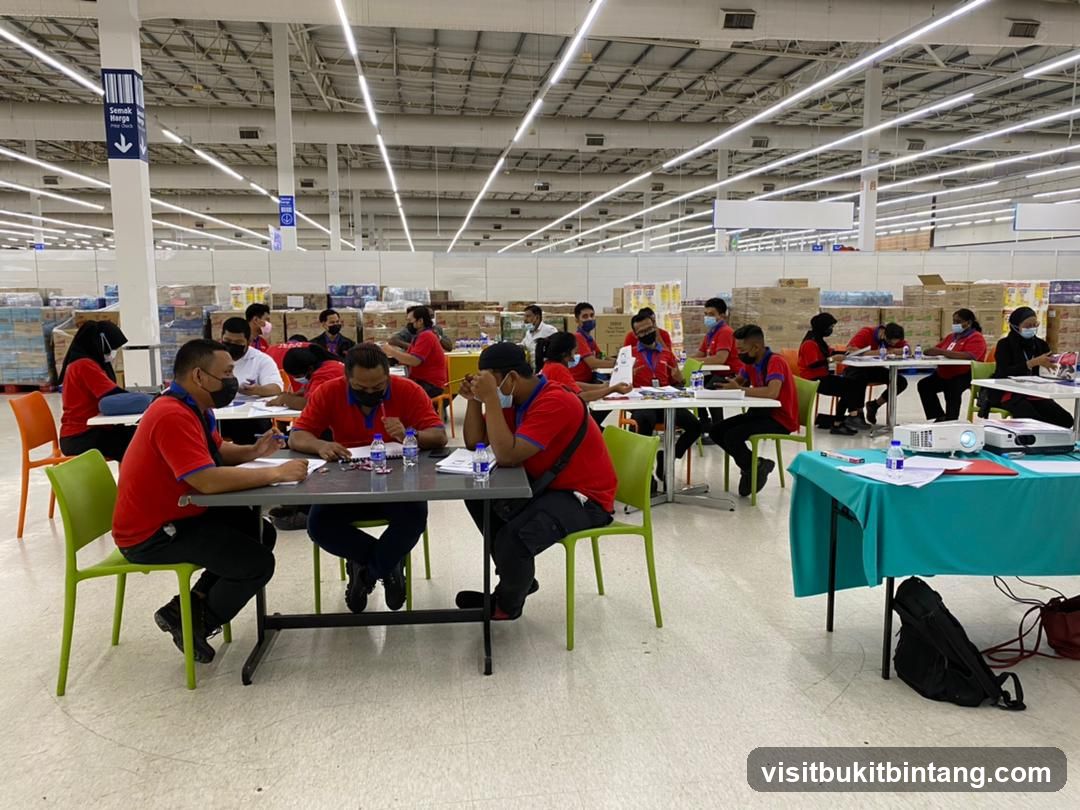 Training Session in a Retail Environment