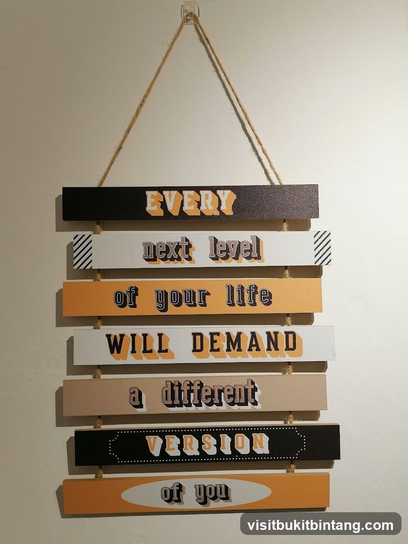 Inspirational Wall Hanging