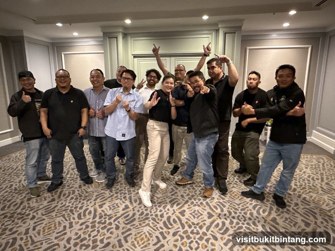 Group of people posing for a photo