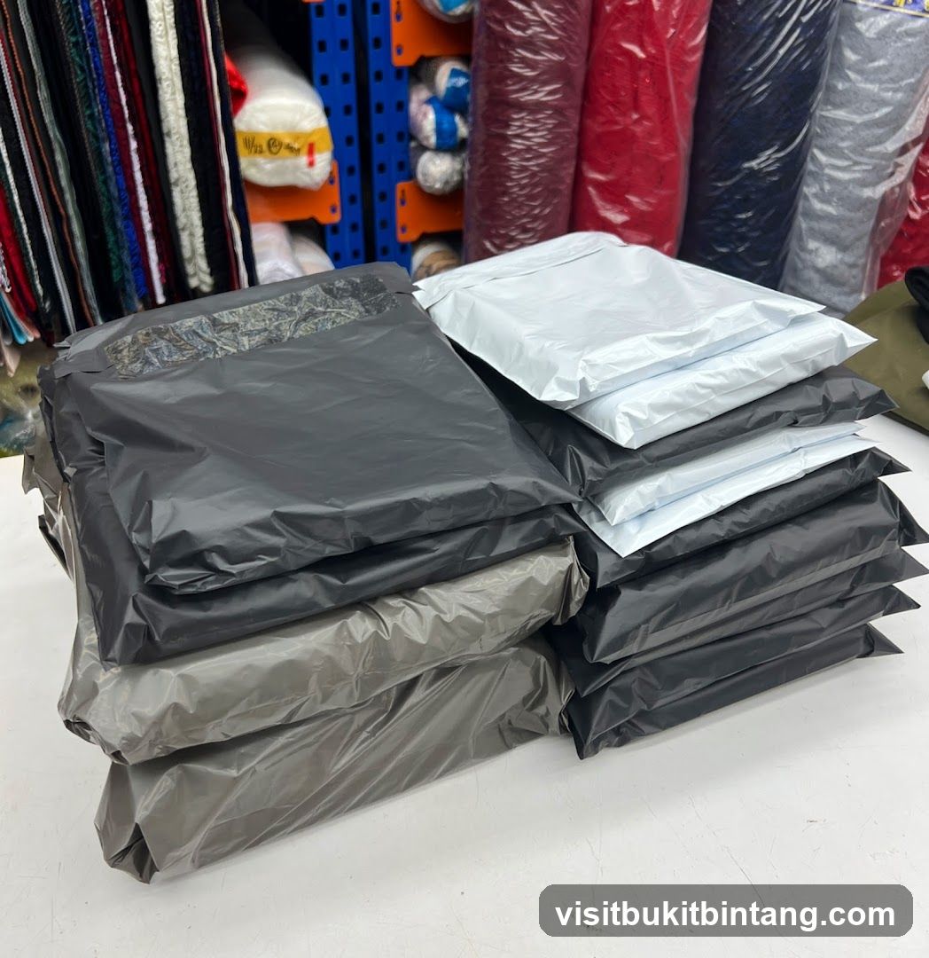 Packages and Rolls of Fabric
