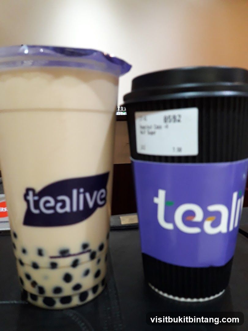 Tealive Drinks