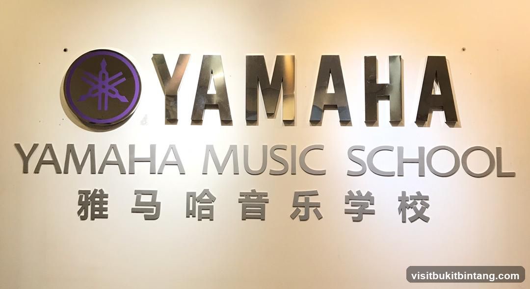 Yamaha Music School Sign