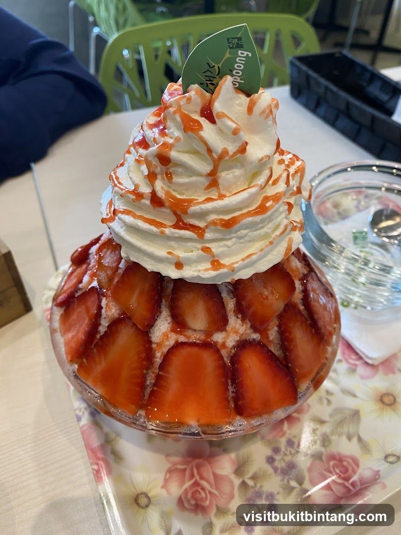 Strawberry Bingsu