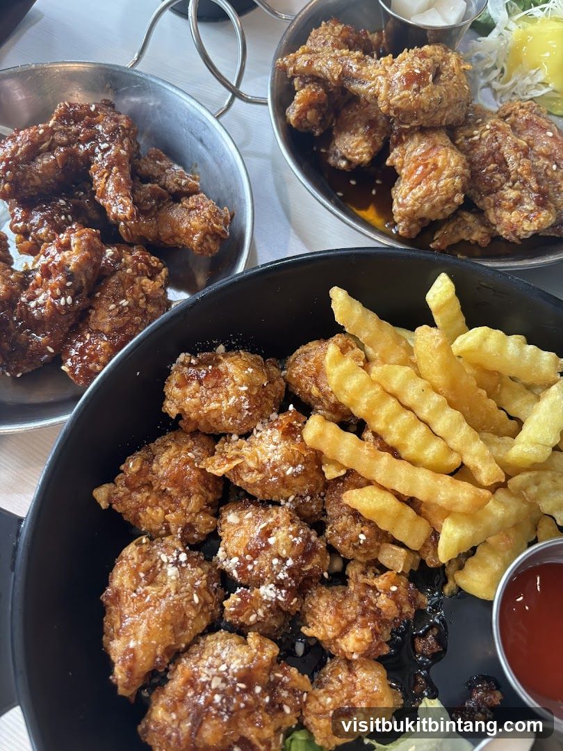 Fried Chicken and Fries