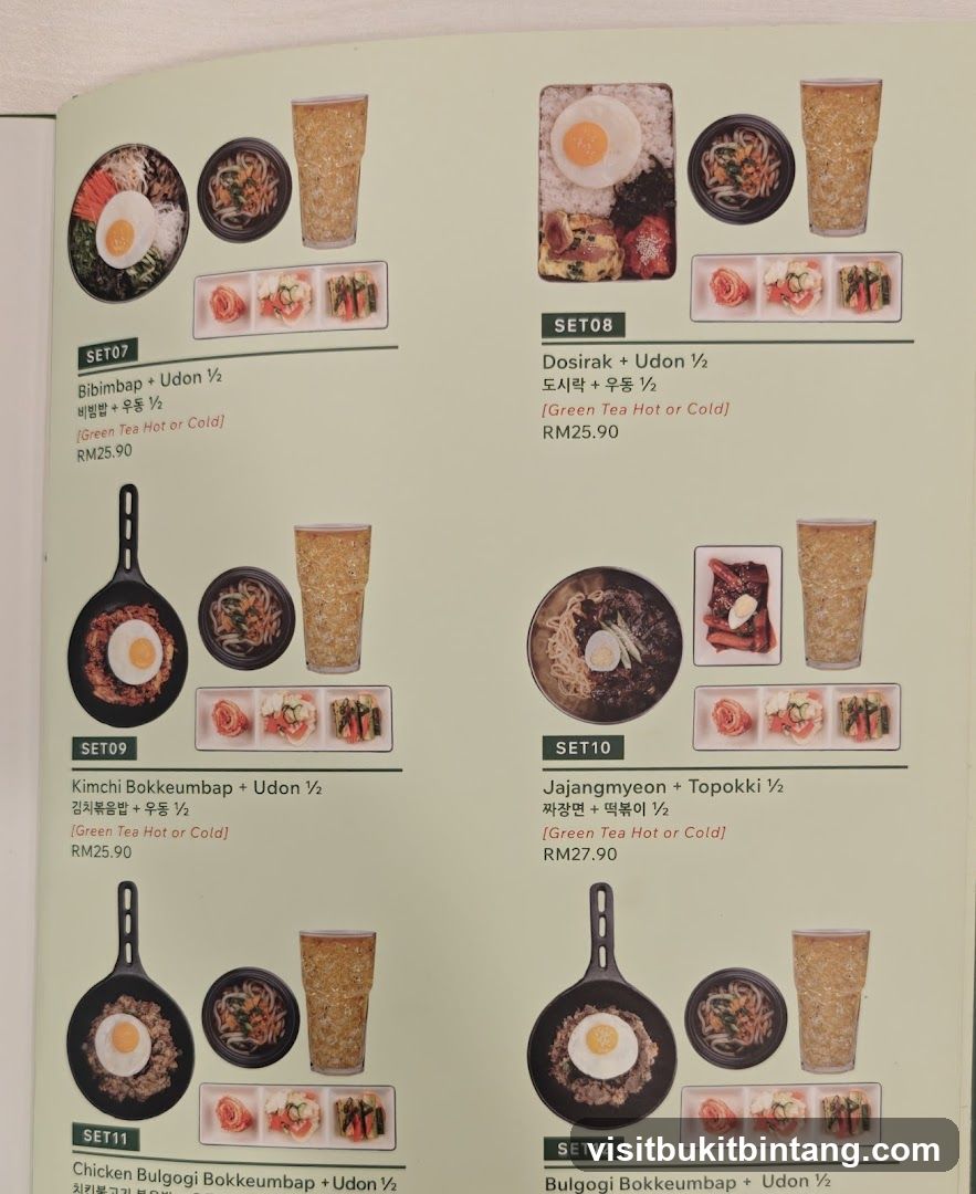 Korean Set Meals