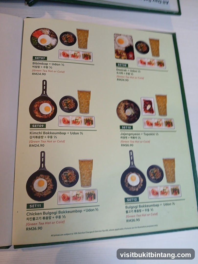 Korean Set Meals