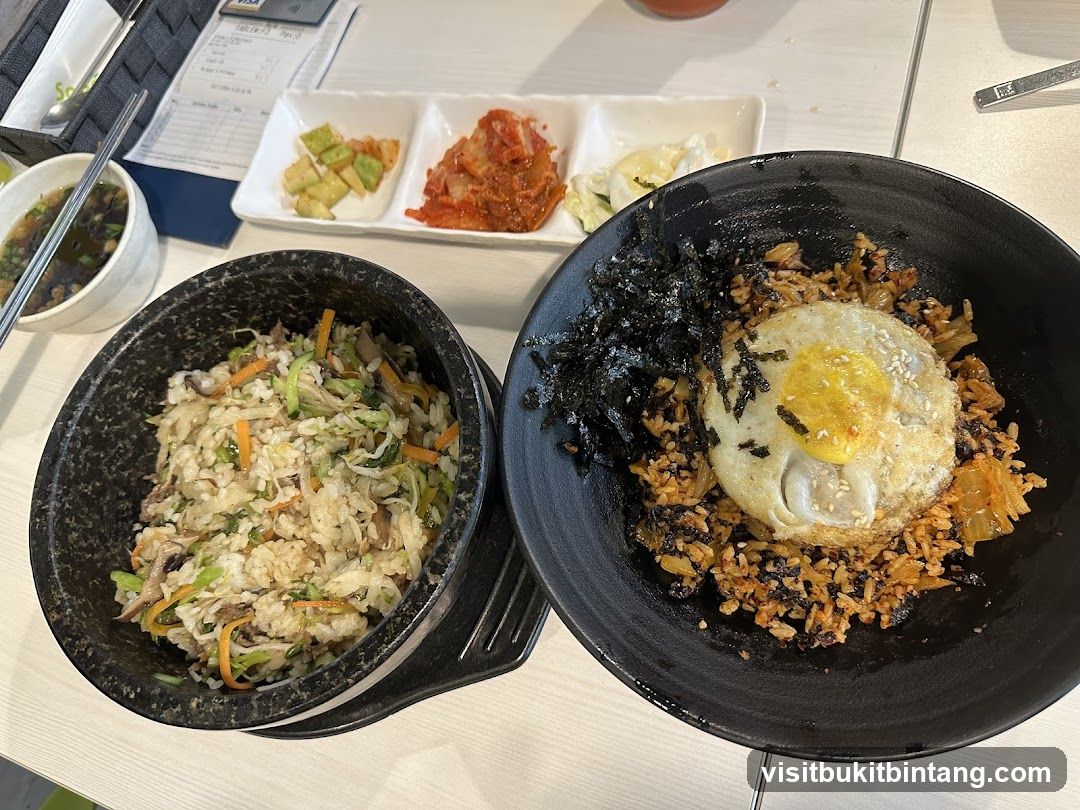 Korean Food Spread