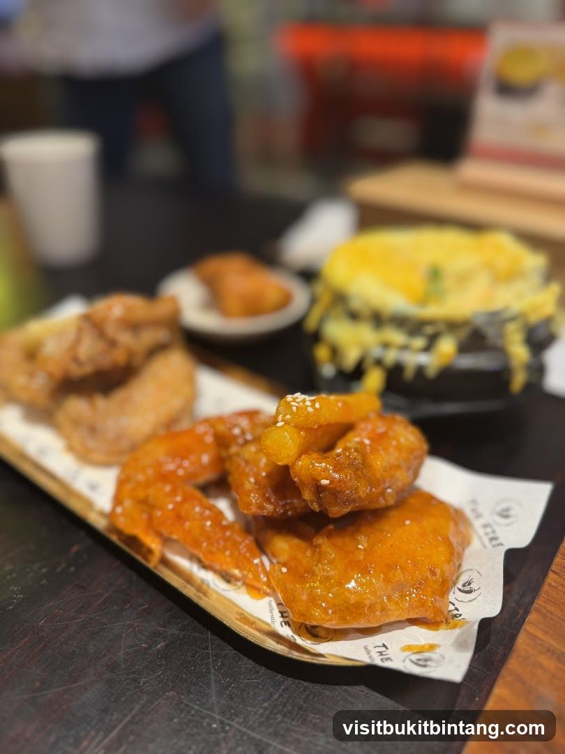 Chicken Wings and Side Dishes