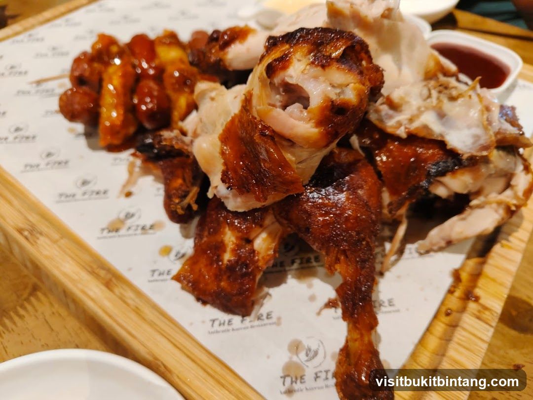 Roasted Chicken and Sausages