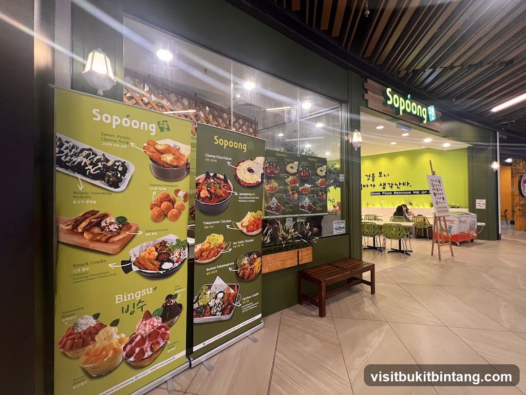 Sopoong Korean restaurant @ IOI MALL Damansara
