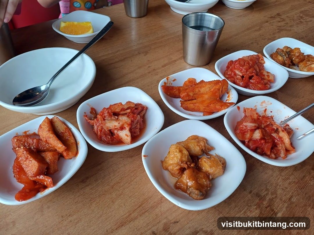 Small Plates of Korean Food