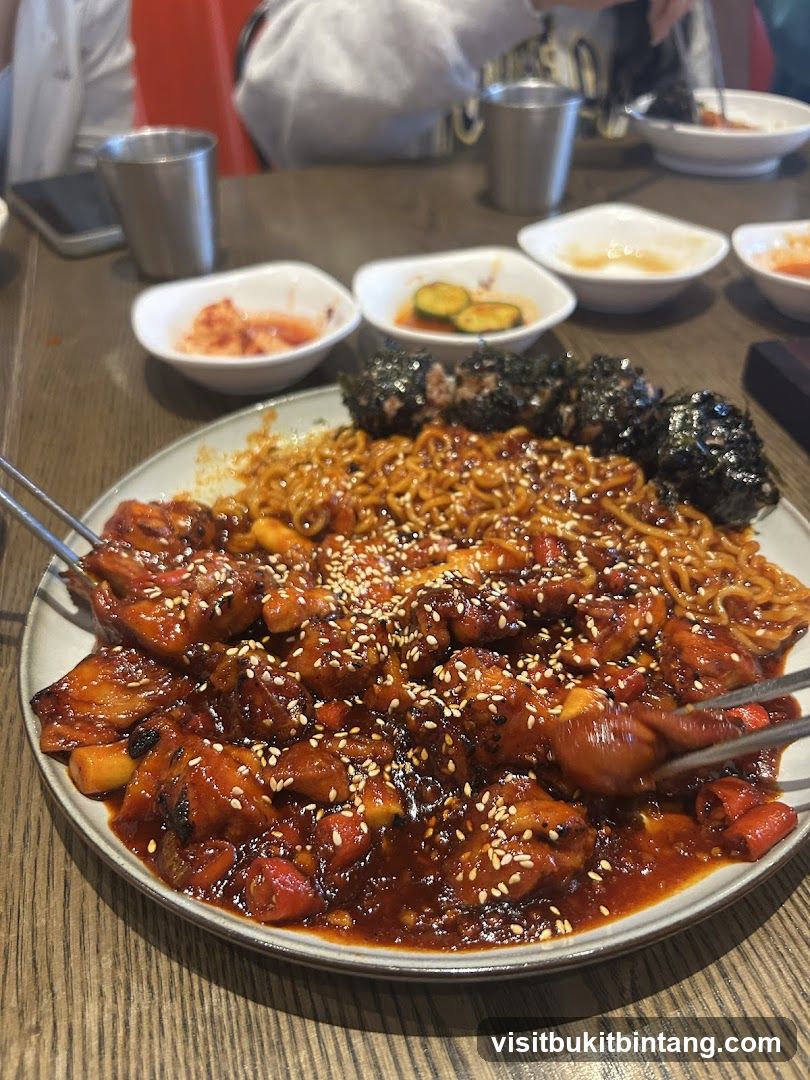 Spicy Chicken and Noodles