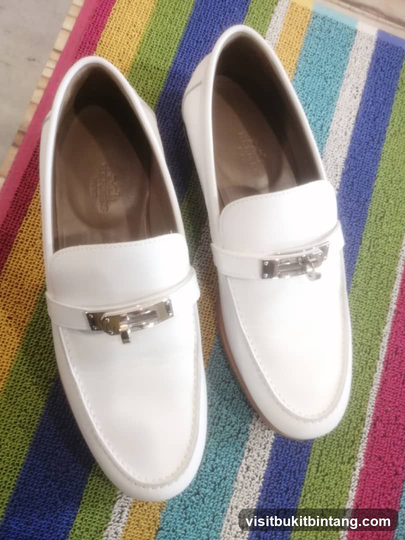 White Loafers