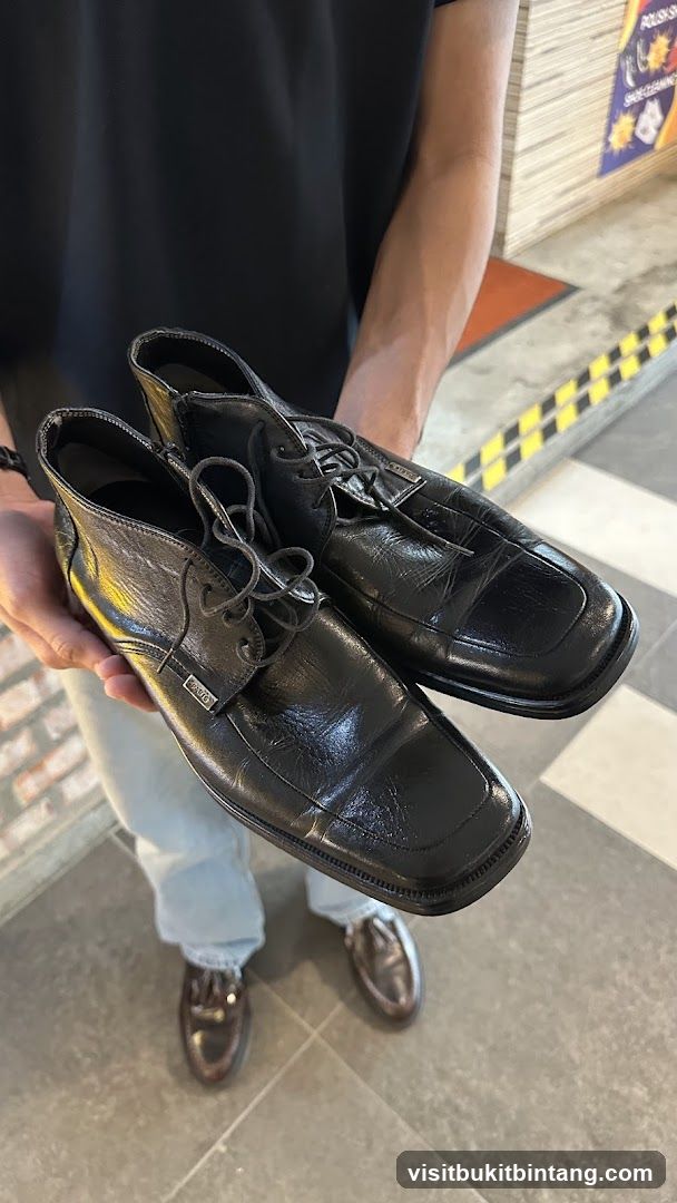 Black Leather Boots
