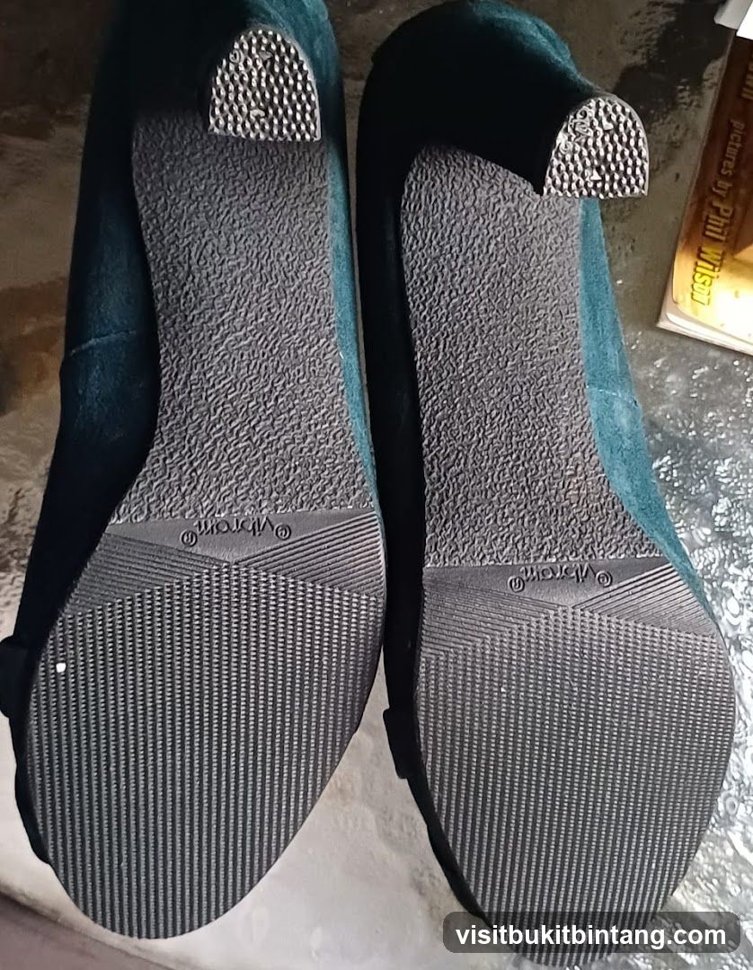 Suede Heels with Vibram Soles