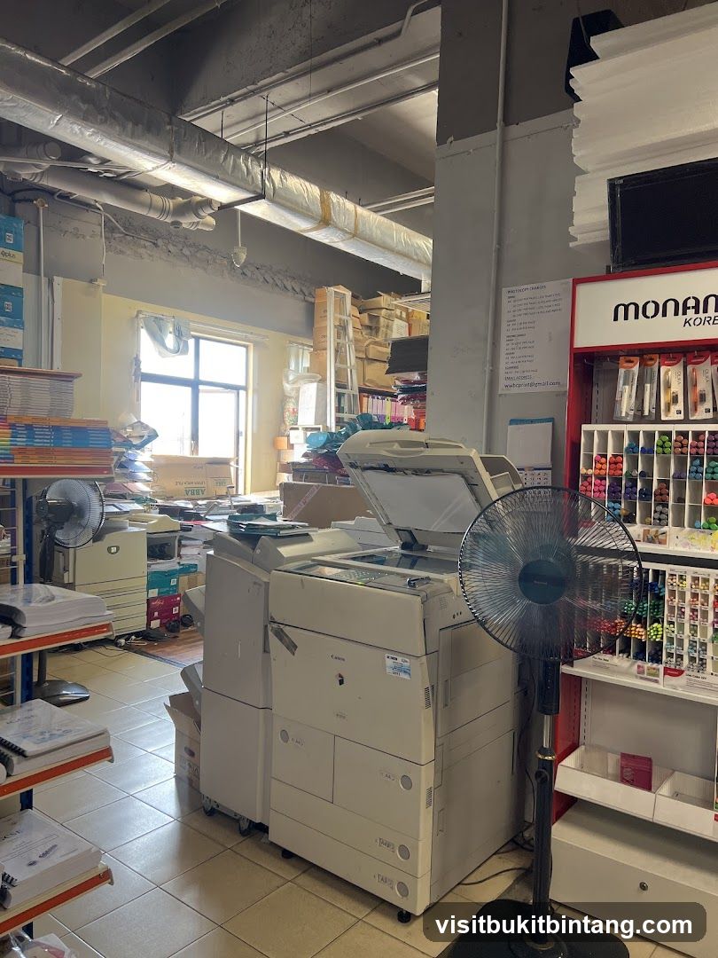 Office Supply Store Interior