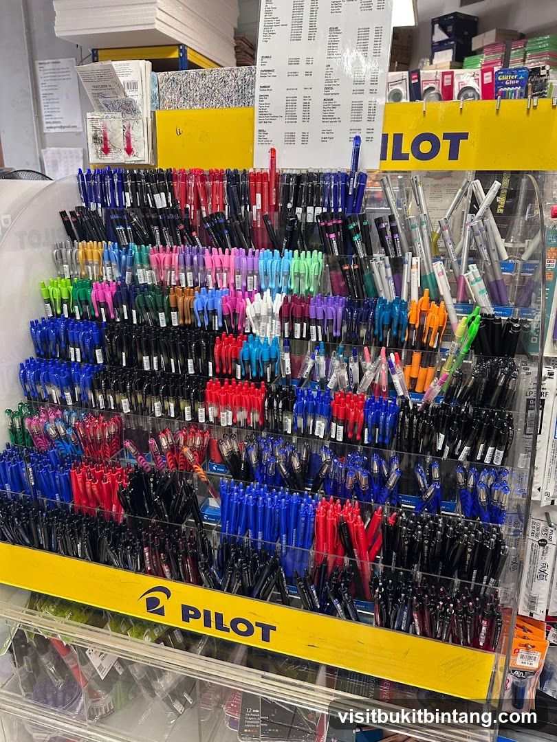 Pilot Pens Display