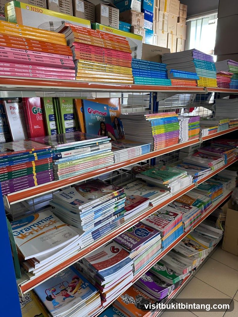 Stationery Store Shelves