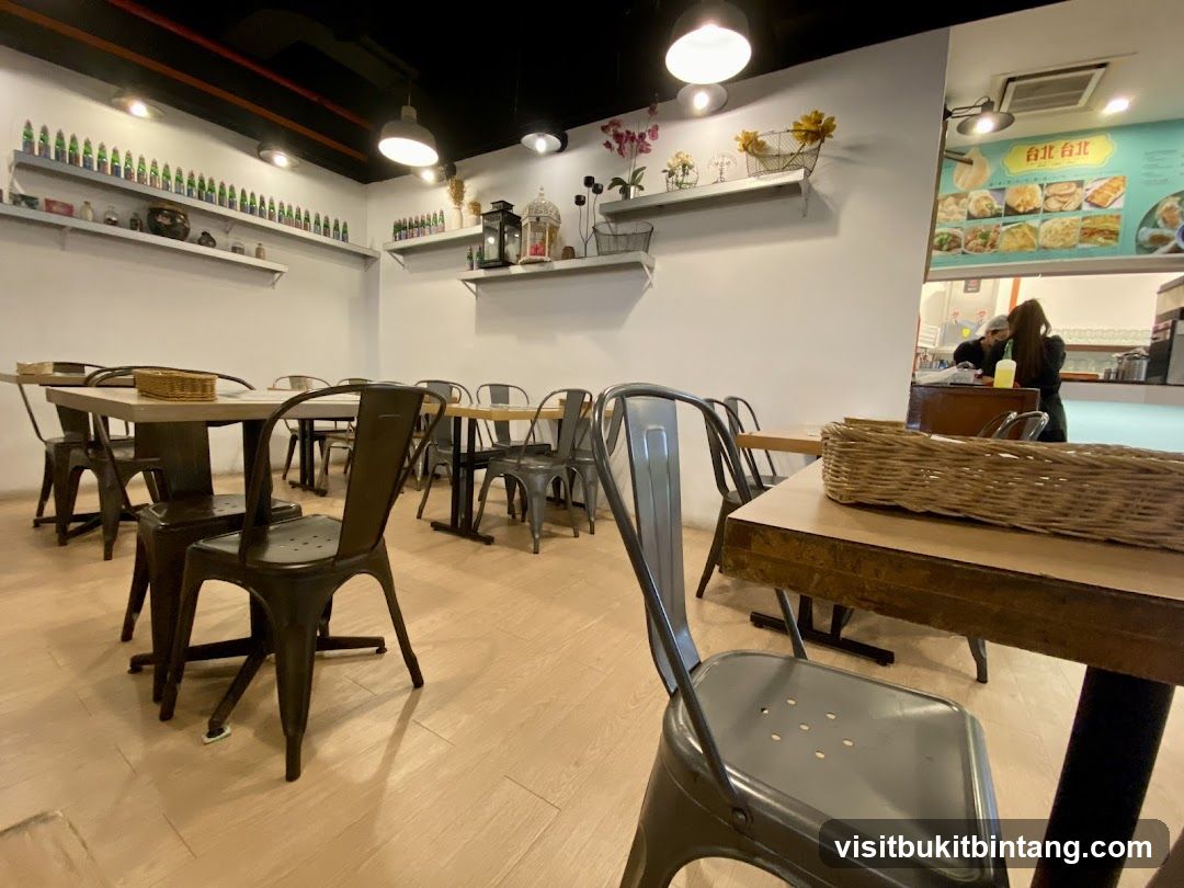 Restaurant Interior with Tables and Chairs