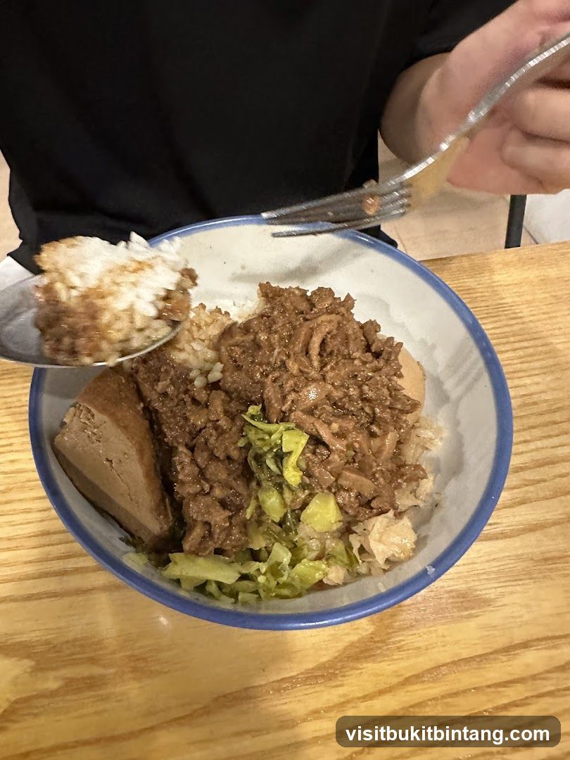 Braised Pork Rice Bowl