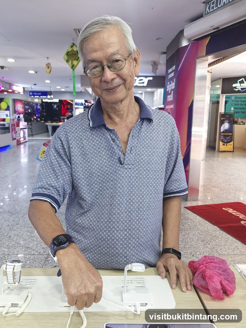 Man in a store