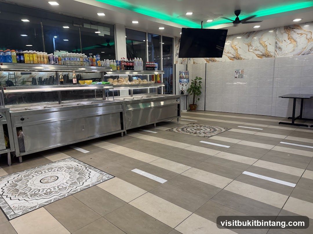 Buffet Display Area