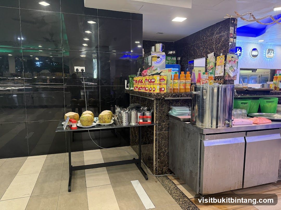 Beverage and Food Stand