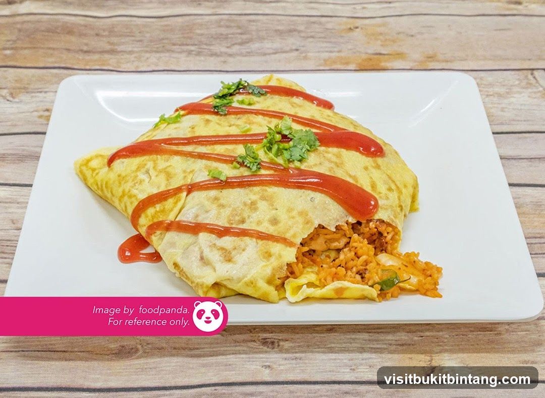Omelette with Fried Rice