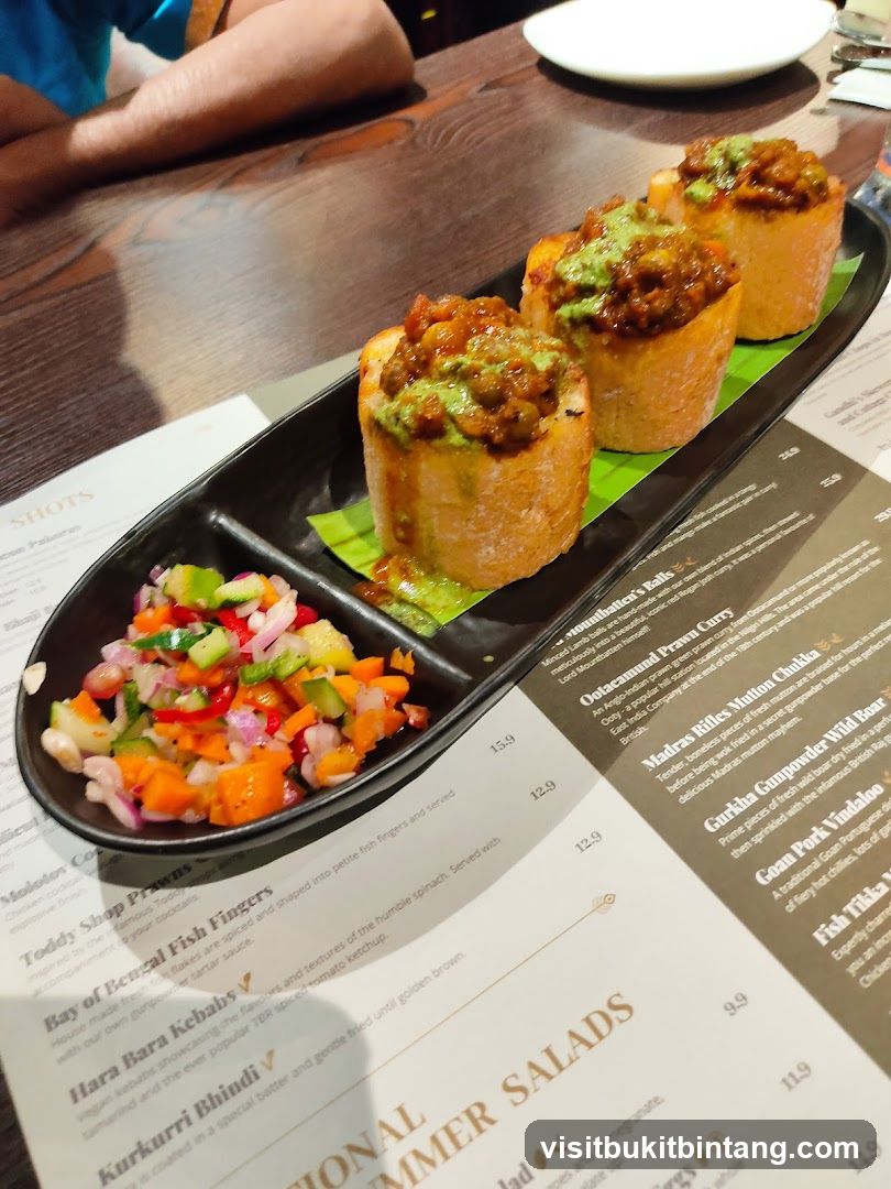 Food Platter with Menu