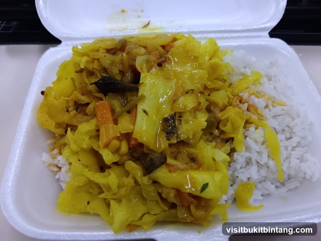 Rice and Cabbage Curry