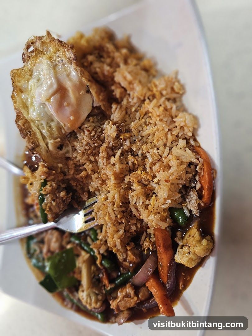 Fried Rice with Egg and Vegetables