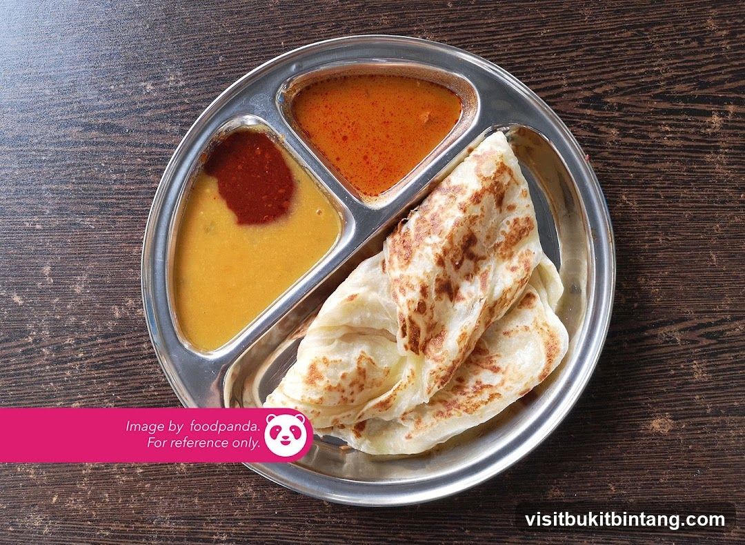 Roti Canai with Curries