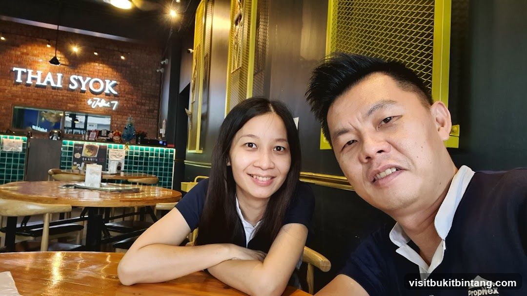 Couple at Thai Restaurant