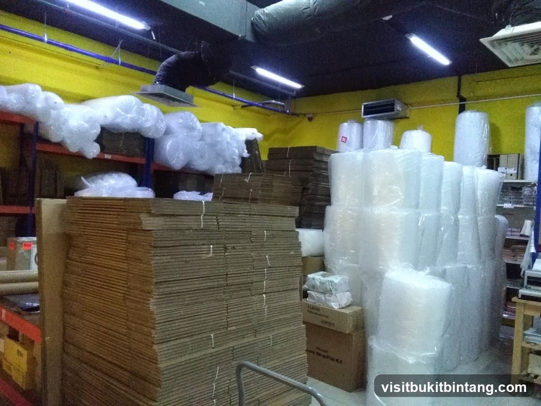 Storage of Packaging Materials