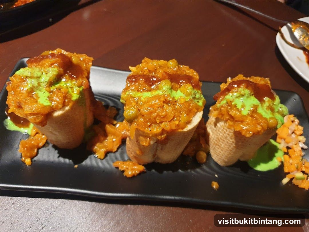 Bread Bites with Toppings