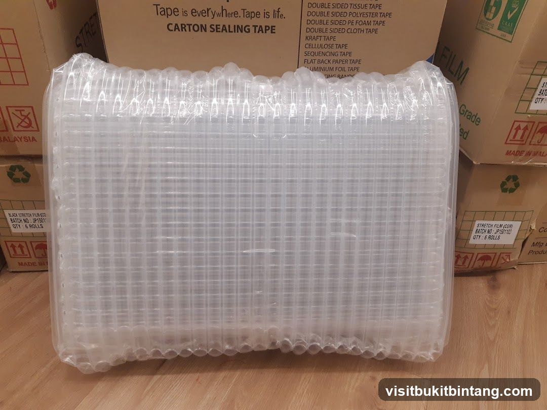 Packaged Stretch Film Rolls