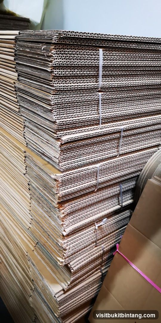 Stacked Cardboard Boxes