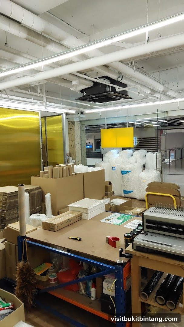 Storage and Packing Area