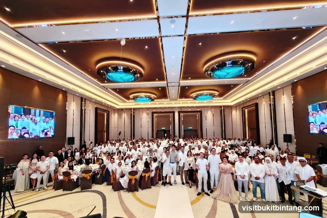 Large Gathering in a Ballroom